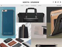 Tablet Screenshot of northandsparrow.com